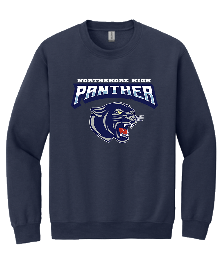 NHS Unisex Crew Neck Hoodie or Long Sleeve T Shirt NH Panther NHS Spirit