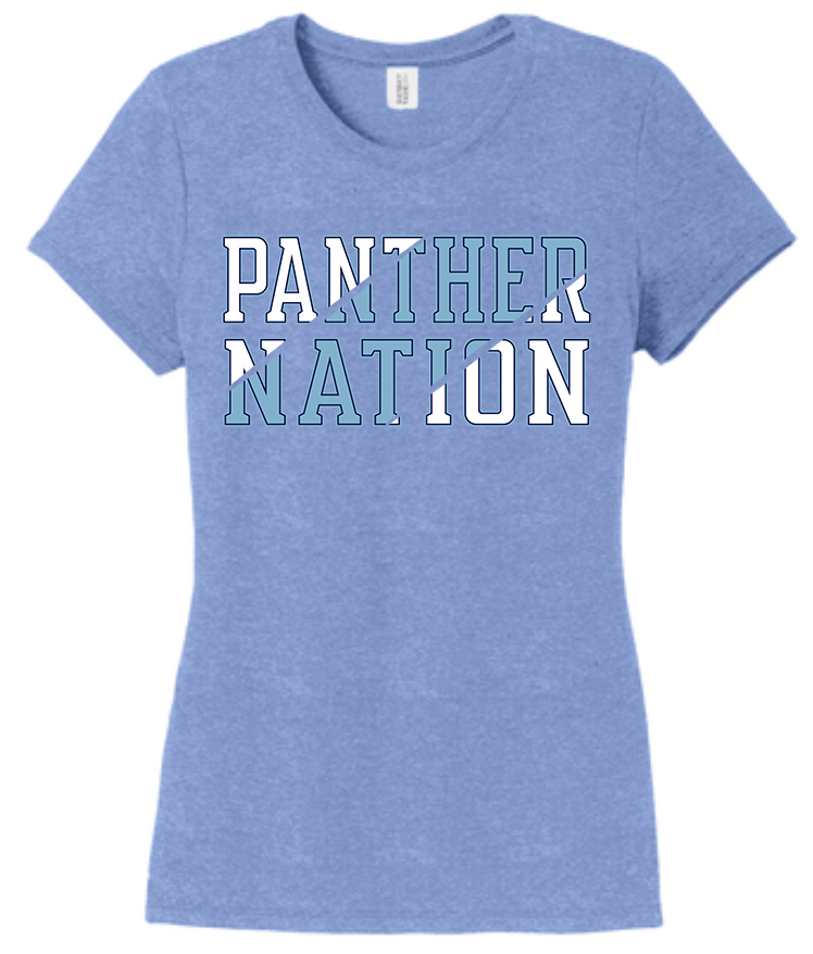 NHS Ladies T Shirt Panther Nation