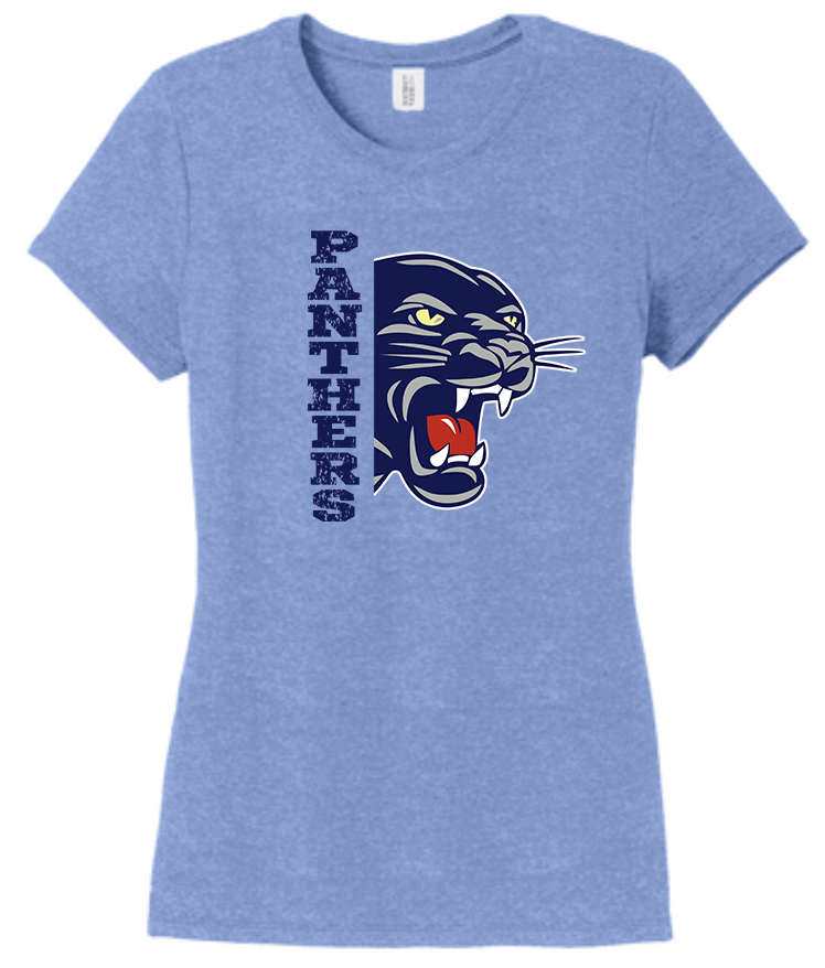 NHS Ladies T Shirt (Panthers Vertical)