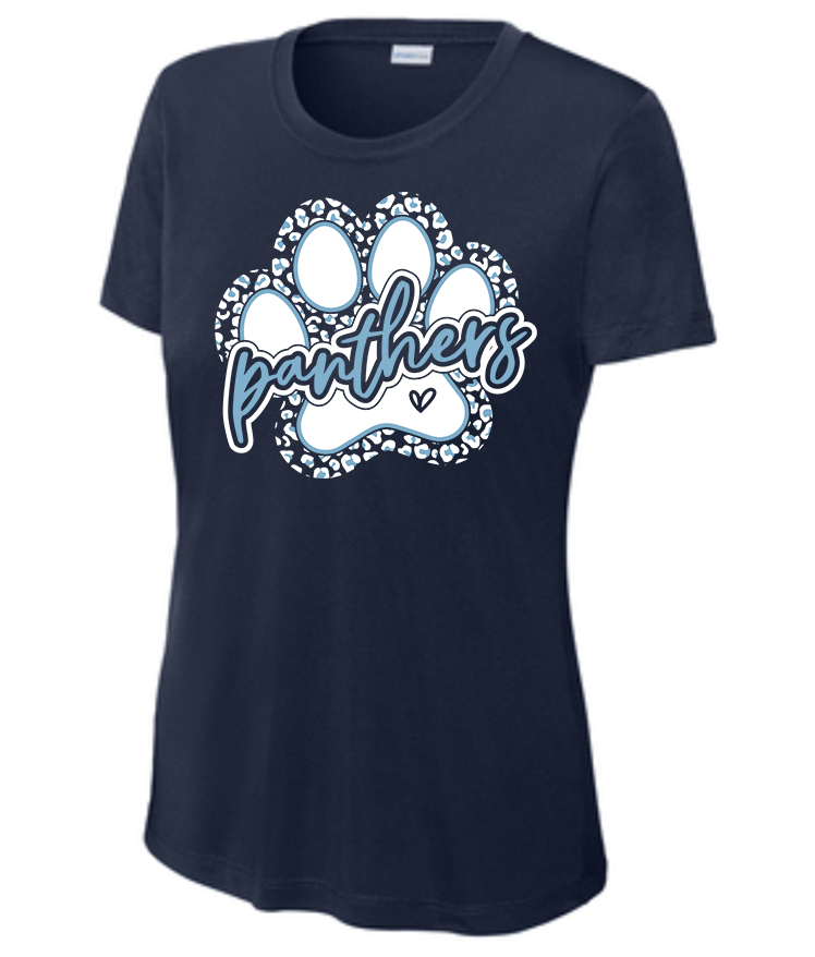 NHS Ladies T Shirt Paw White