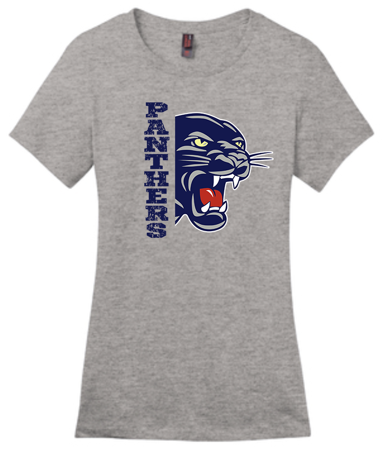 NHS Ladies T Shirt (Panthers Vertical)