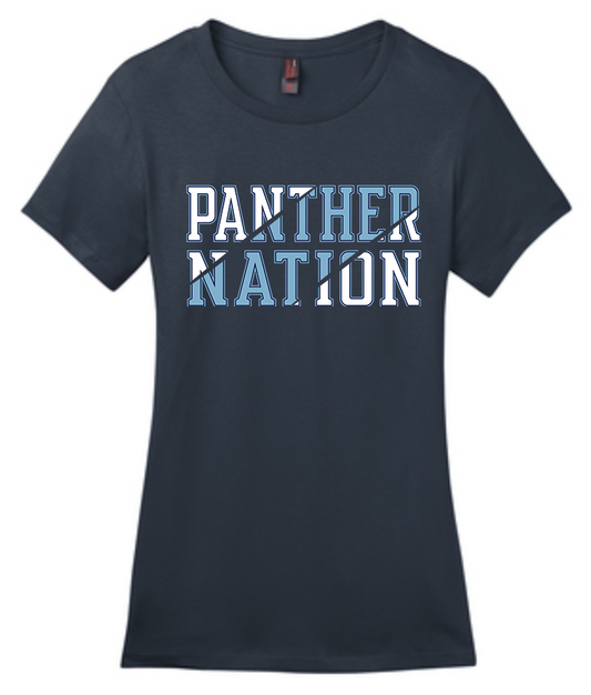 NHS Ladies T Shirt Panther Nation