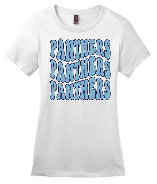 NHS Ladies T Shirt Panthers Columbia x3