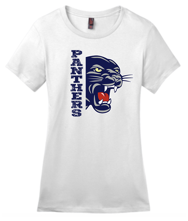 NHS Ladies T Shirt (Panthers Vertical)