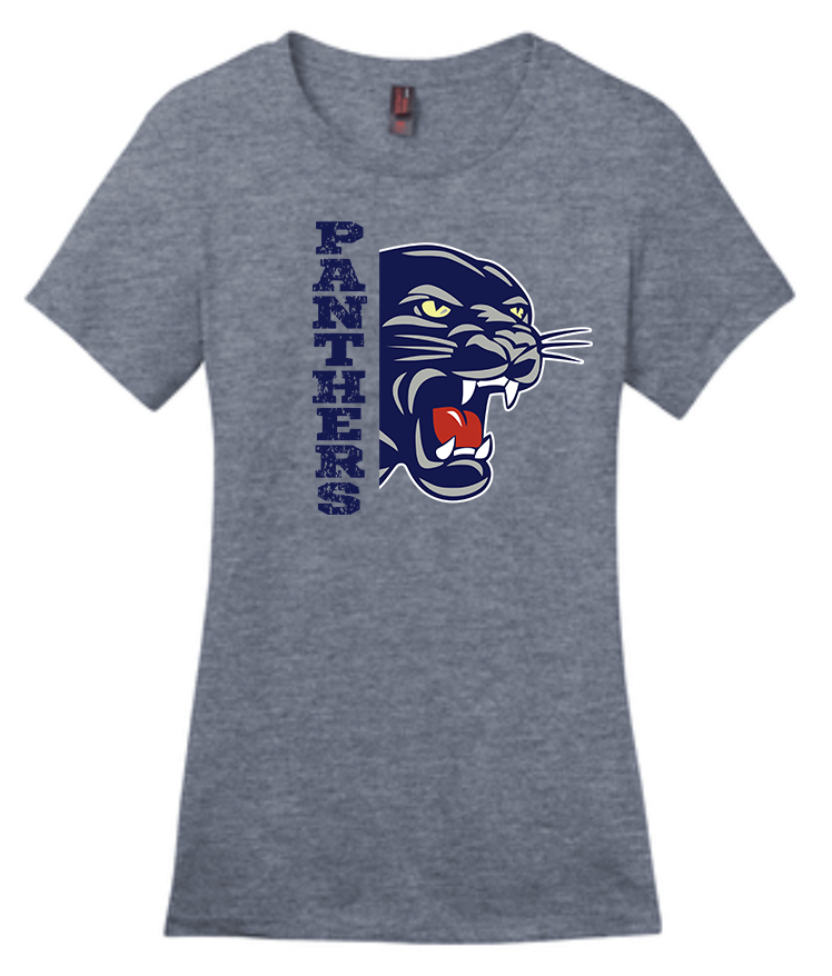 NHS Ladies T Shirt (Panthers Vertical)