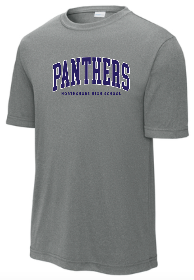 NHS Unisex T Shirt (Panthers Navy Words)