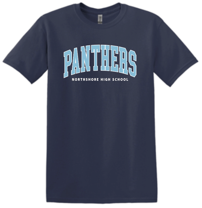 NHS Unisex T Shirt (Panthers Columbia Words)