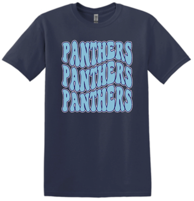 NHS Unisex T Shirt Panthers Columbia x3