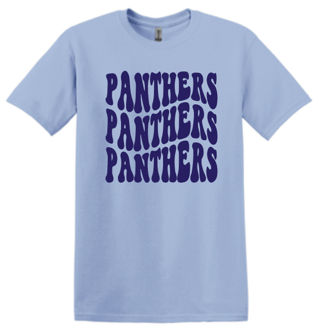 NHS Unisex T Shirt Panthers Navy x3