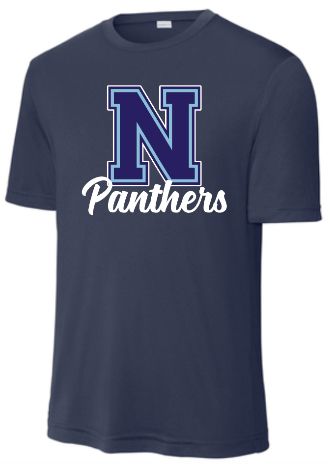 NHS Unisex T Shirt (Navy N w/ Panthers)