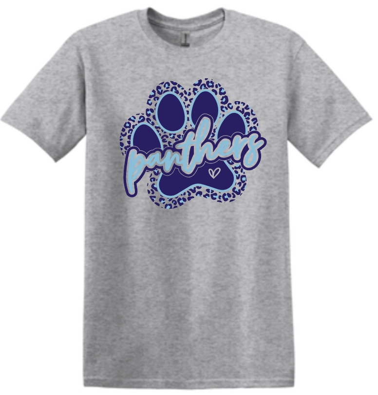 NHS Unisex T Shirt Paw Navy