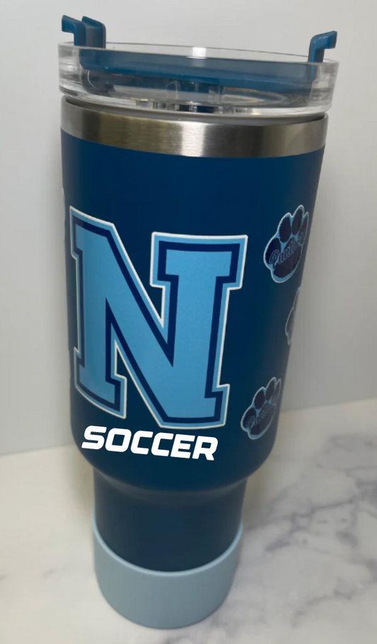 Soccer NHS Team Soccer Tumbler 40Oz