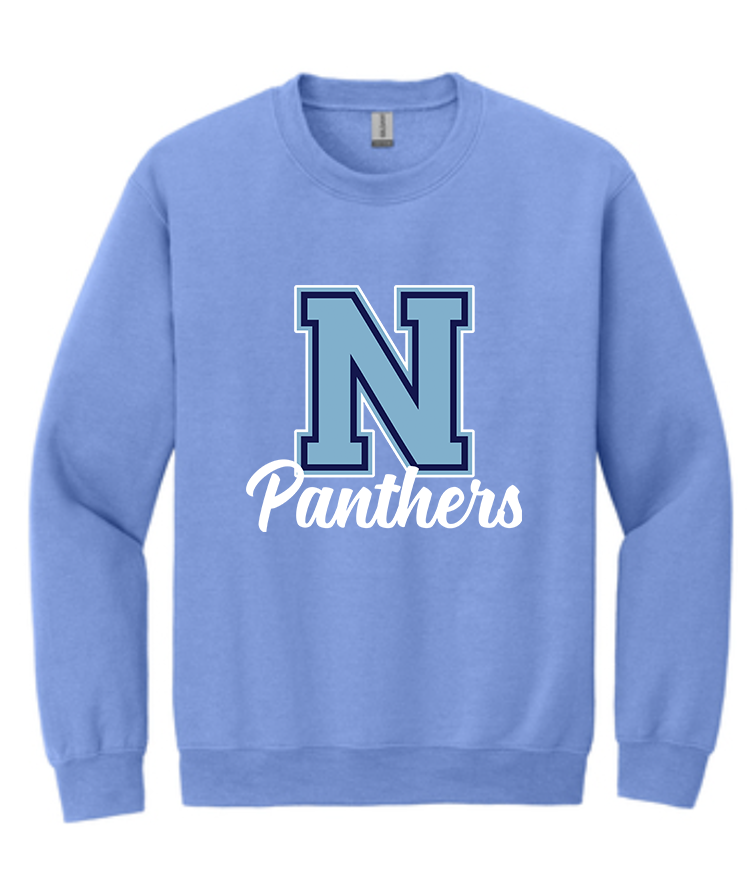 NHS Unisex Crew Neck , Hoodie or Long Sleeve T-Shirt (Columbia N w/ Panthers)