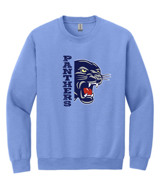 NHS Unisex Crew Neck , Hoodie or Long Sleeve T-Shirt (Panthers Vertical)