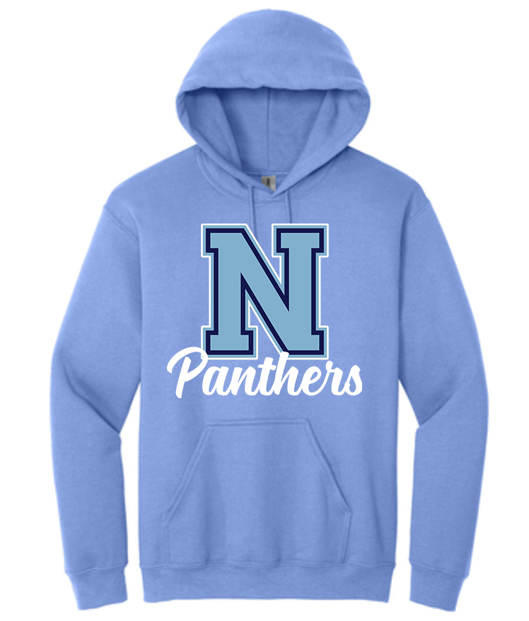 NHS Unisex Crew Neck , Hoodie or Long Sleeve T-Shirt (Columbia N w/ Panthers)