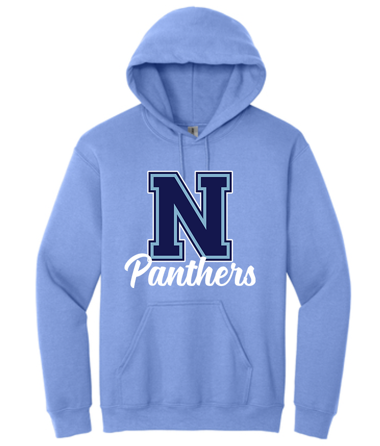 NHS Unisex Crew Neck , Hoodie or Long Sleeve T-Shirt (Navy N w/ Panthers)