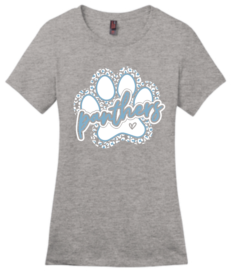 NHS Ladies T Shirt Paw White