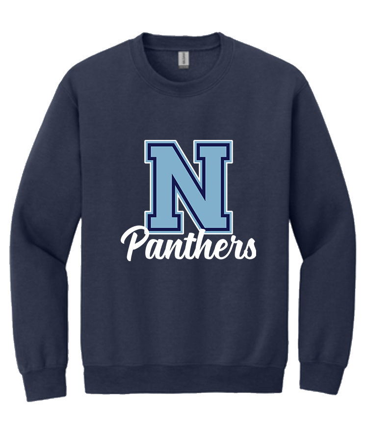 NHS Unisex Crew Neck , Hoodie or Long Sleeve T-Shirt (Columbia N w/ Panthers)