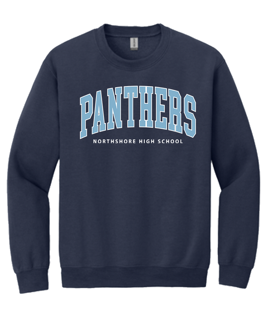 NHS Unisex Crew Neck , Hoodie or Long Sleeve T-Shirt (Panthers Columbia Words)