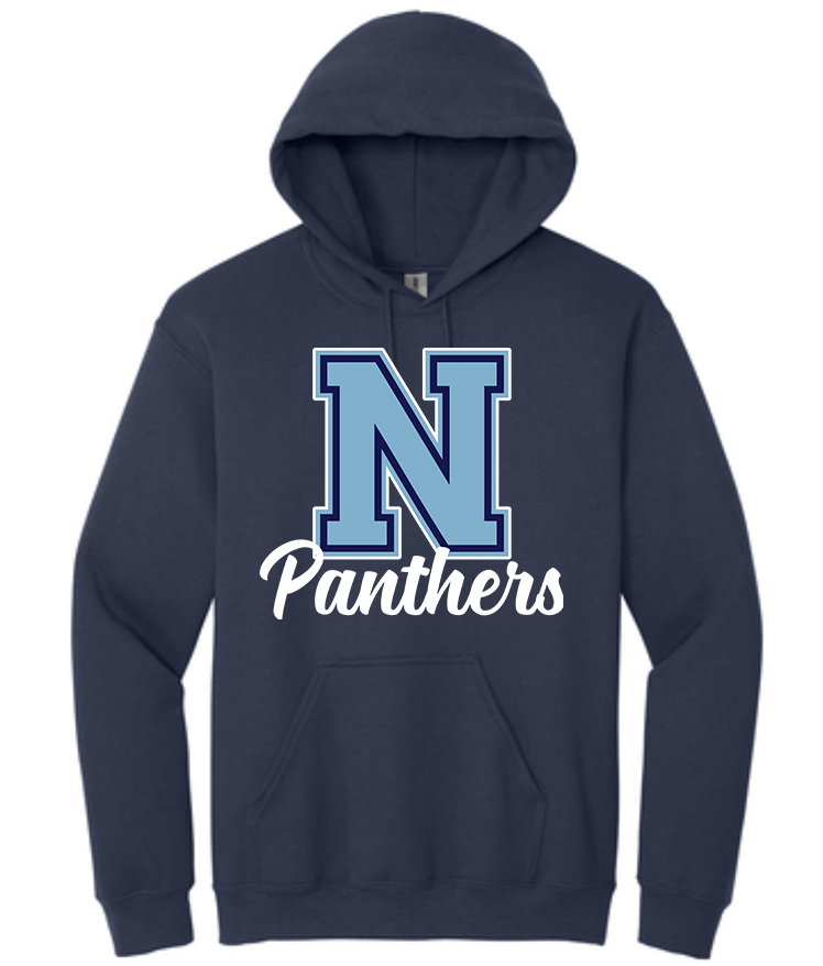 NHS Unisex Crew Neck , Hoodie or Long Sleeve T-Shirt (Columbia N w/ Panthers)