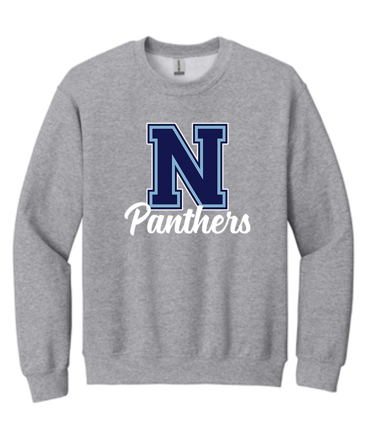 NHS Unisex Crew Neck , Hoodie or Long Sleeve T-Shirt (Navy N w/ Panthers)