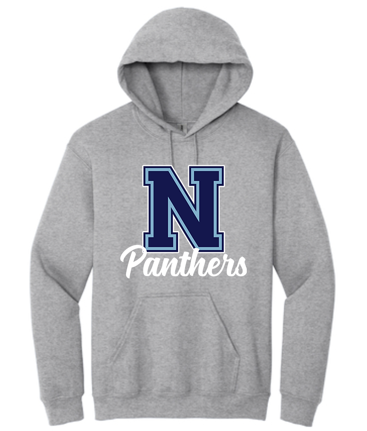 NHS Unisex Crew Neck , Hoodie or Long Sleeve T-Shirt (Navy N w/ Panthers)