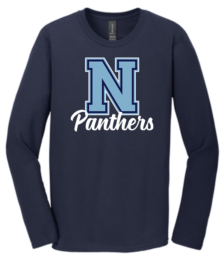 NHS Unisex Crew Neck , Hoodie or Long Sleeve T-Shirt (Columbia N w/ Panthers)