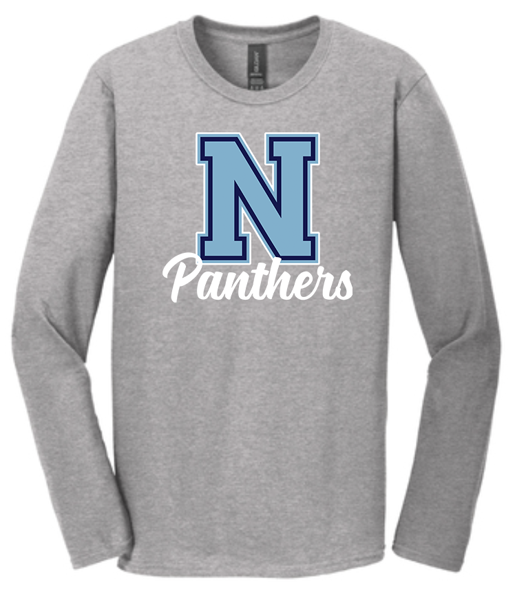 NHS Unisex Crew Neck , Hoodie or Long Sleeve T-Shirt (Columbia N w/ Panthers)